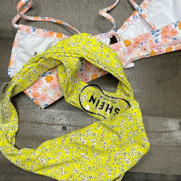 SHEIN Swim Bikini Bundle Set size Medium - Picture 6 of 9
